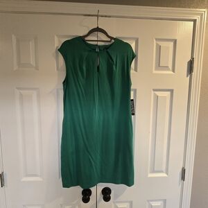 Green Sleeveless Dress